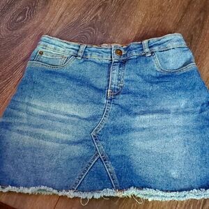 Girls jean skirt